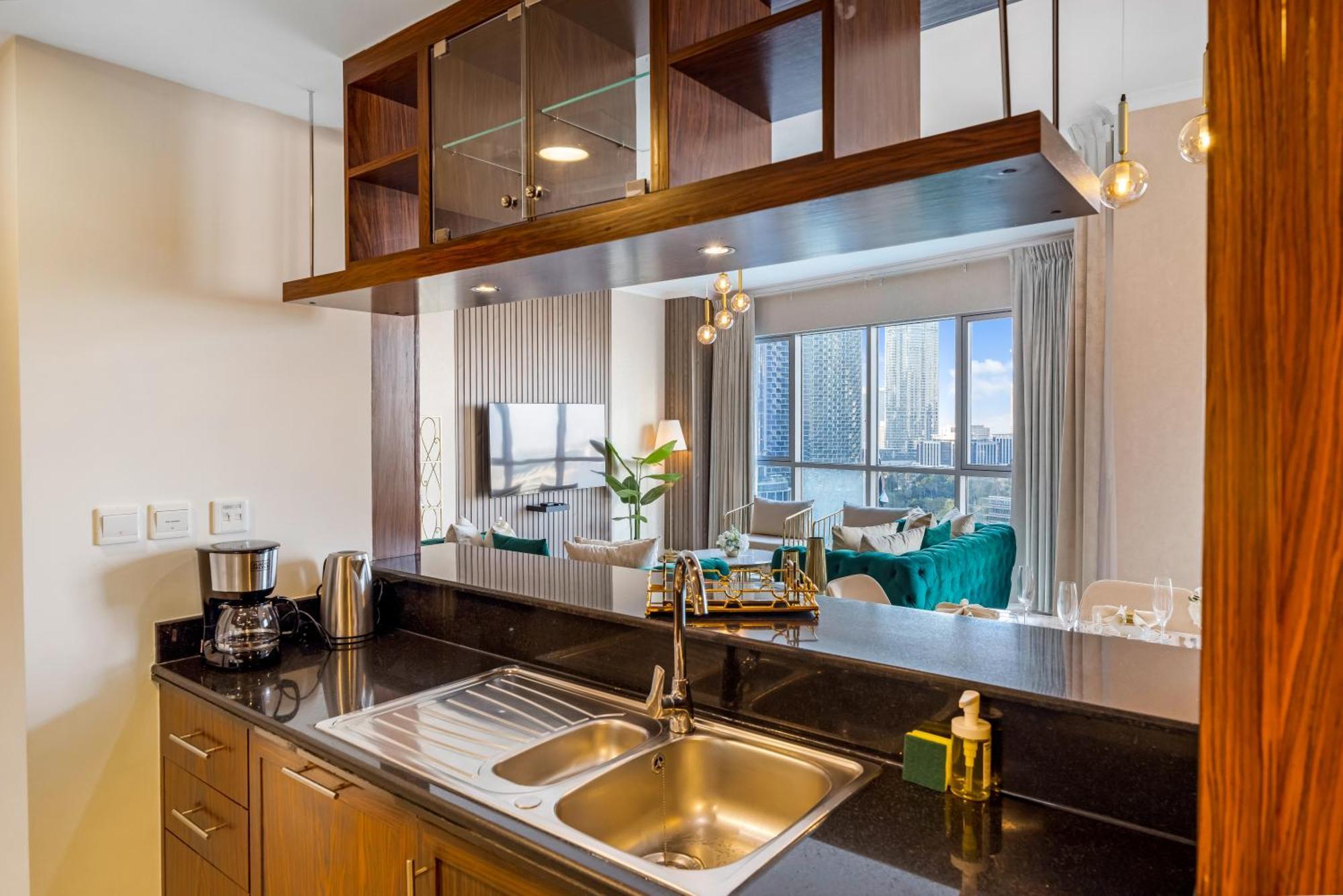 Durrani Homes - Lumina Grand 3br With Burj Khalifa And Fountain Views Dubai