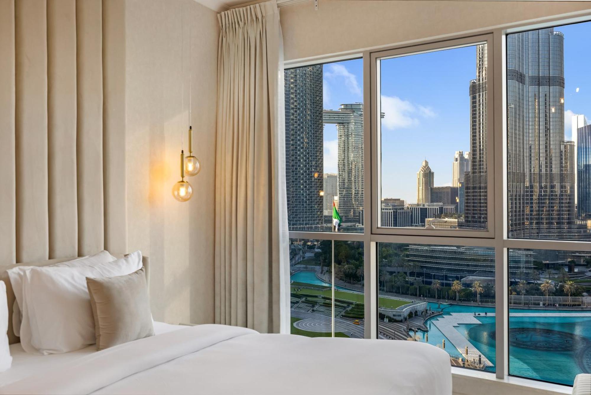 Apartment Durrani Homes - Lumina Grand 3br With Burj Khalifa And Fountain Views Dubai