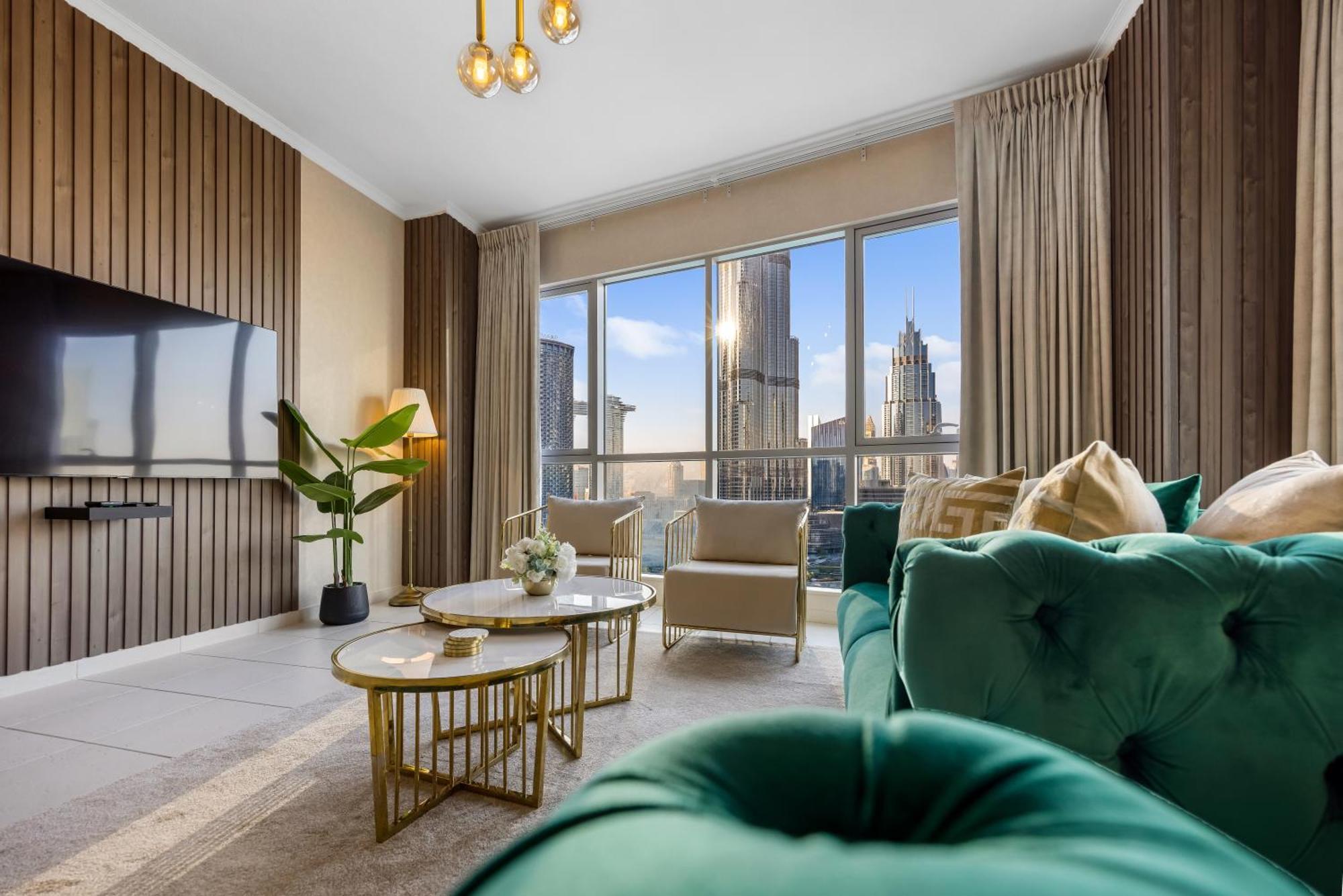 Durrani Homes - Lumina Grand 3br With Burj Khalifa And Fountain Views Apartment Dubai