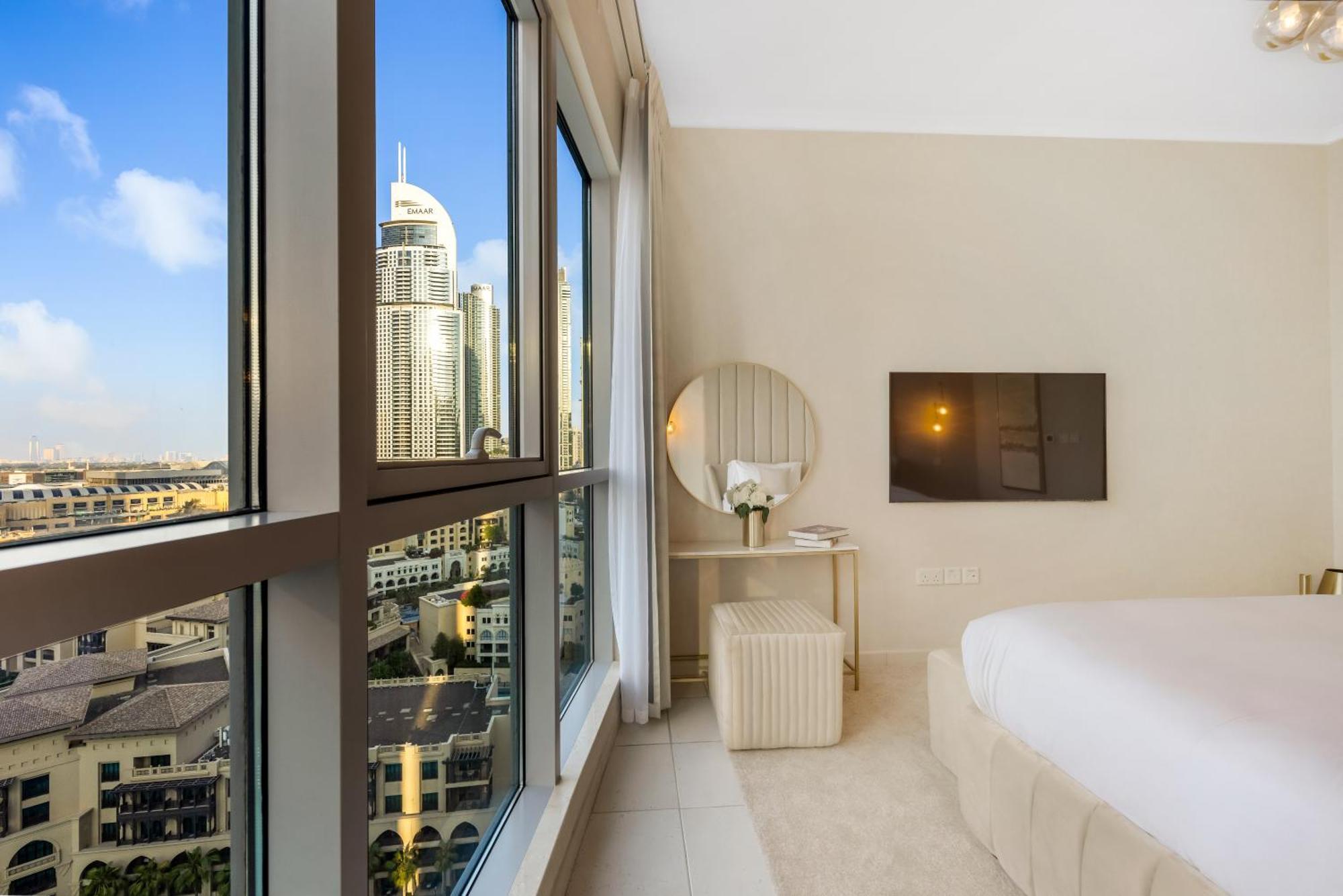 Apartment Durrani Homes - Lumina Grand 3br With Burj Khalifa And Fountain Views *